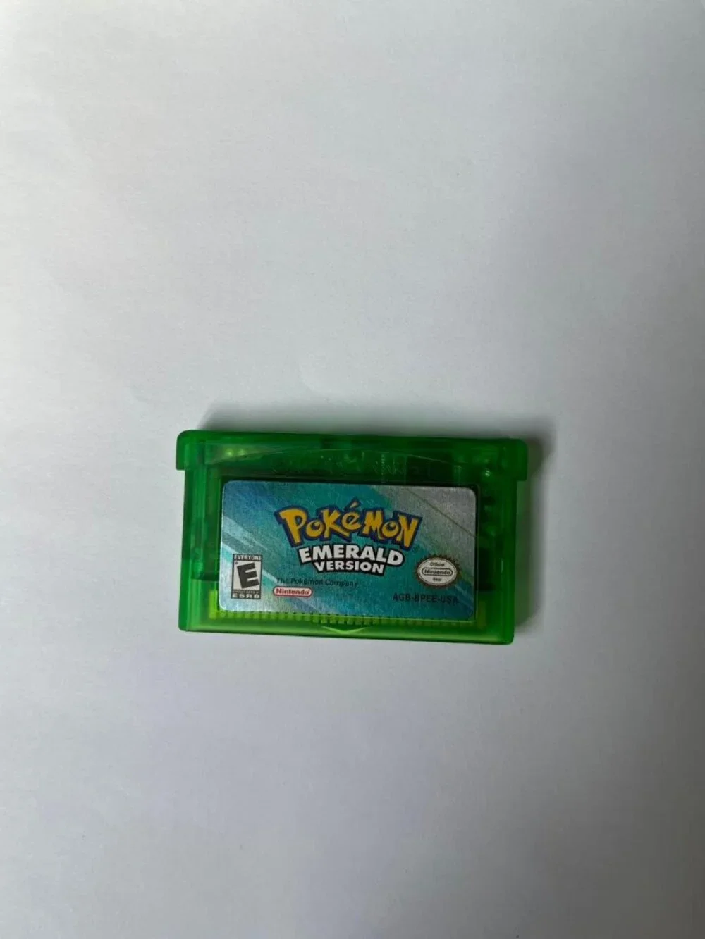 Pokemon Emerald Version GBA USA Excellent Condition Tested & Working